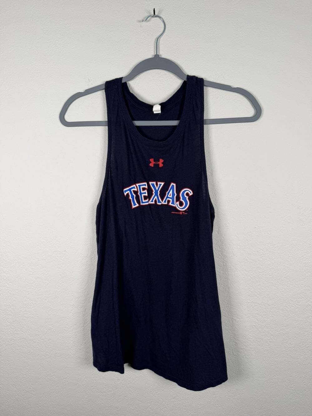 2017 MLB Texas Rangers Under Armour racerback women’s  TANK TOP baseball sports
